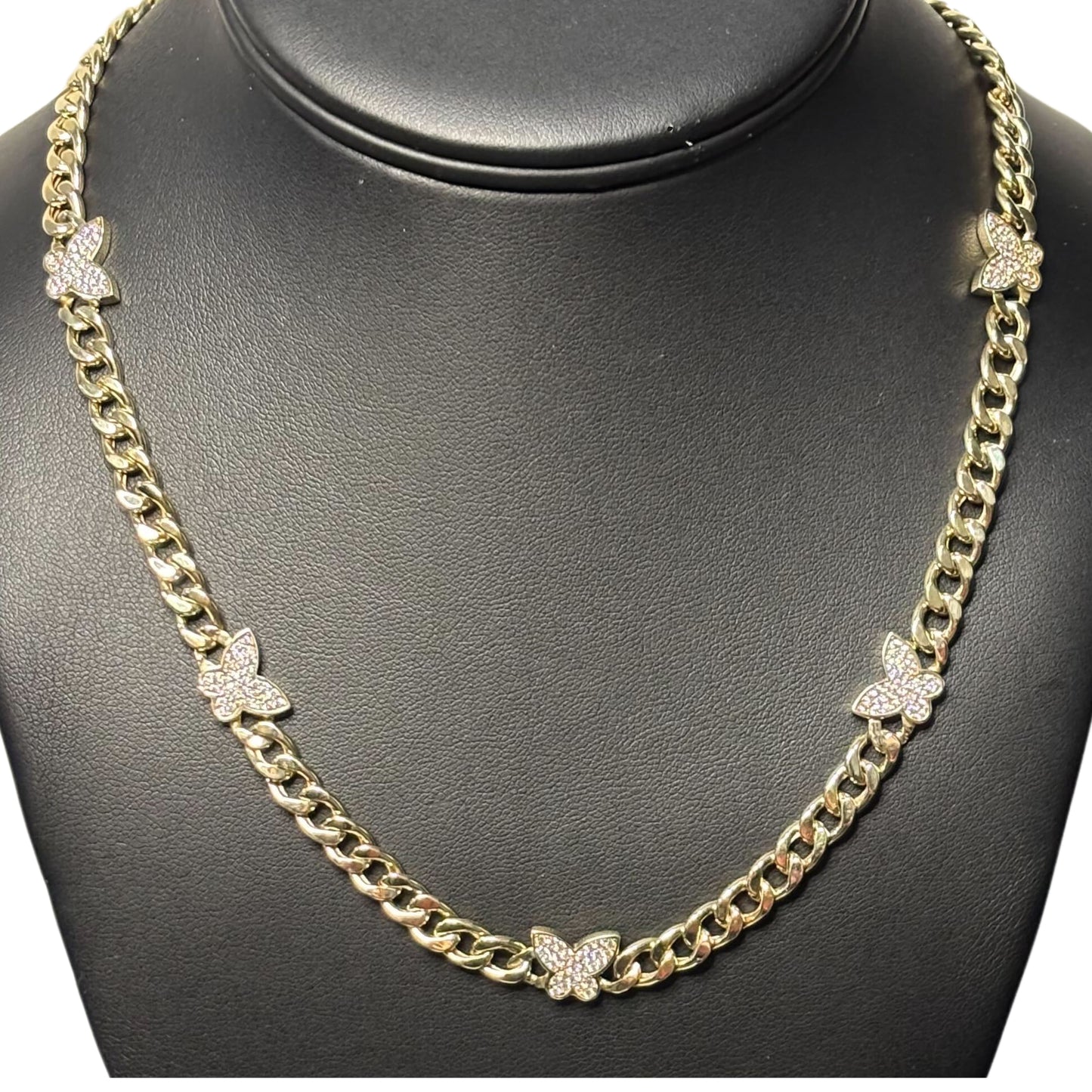 Monaco Butterfly Zirconia Jewelry Set