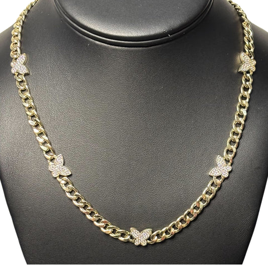 Monaco Butterfly Zirconia Jewelry Set