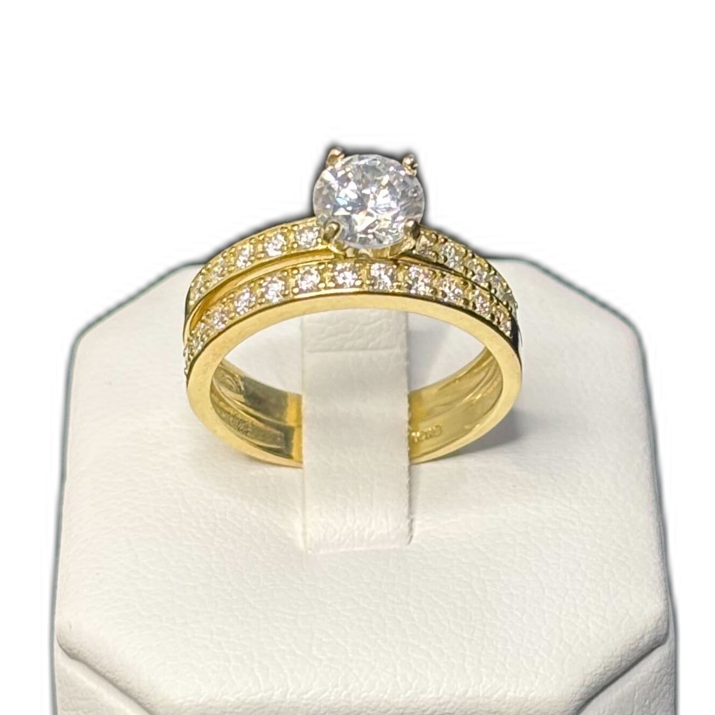 Zirconia Engagement Ring