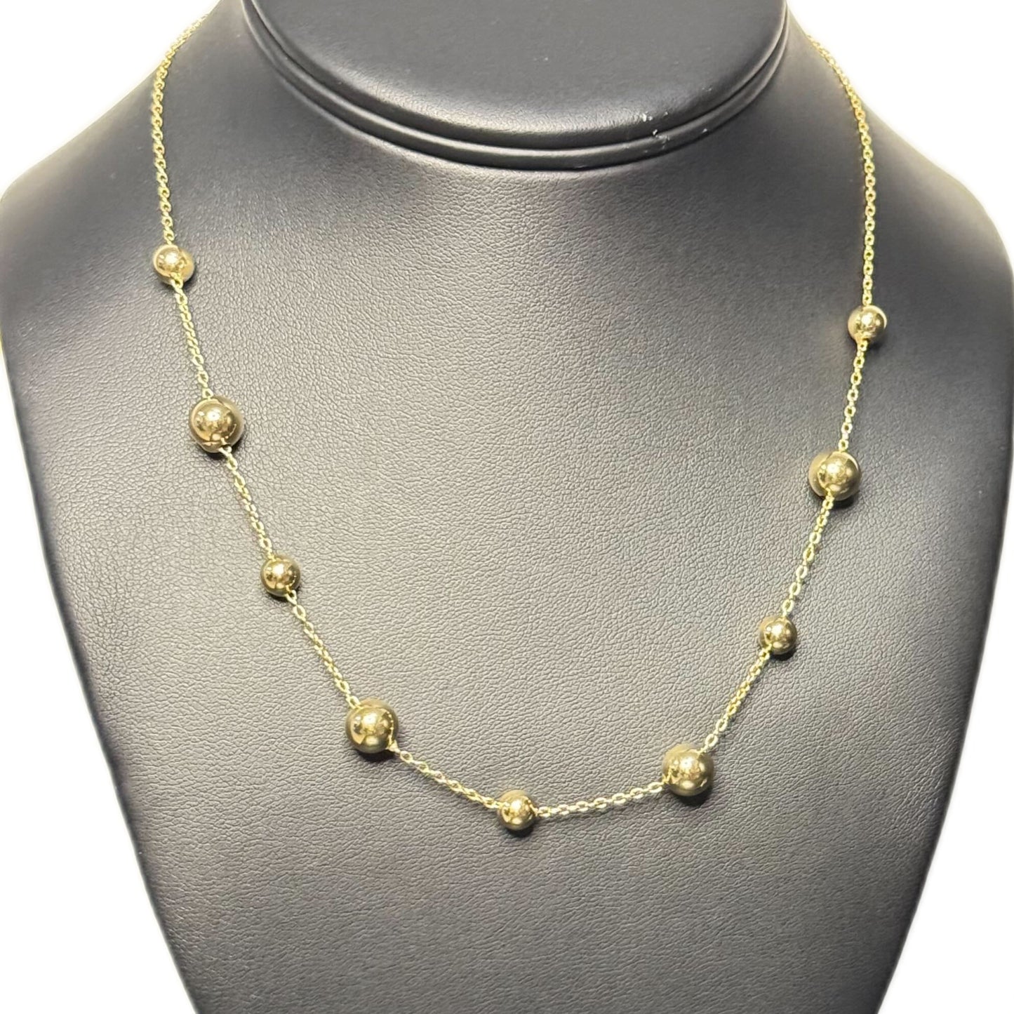 Beaded Chain & Bracelet Set